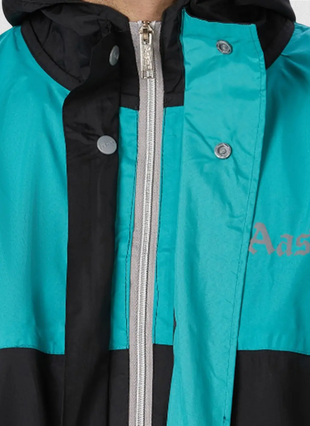 Black & Sky Blue